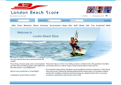London Beach Store