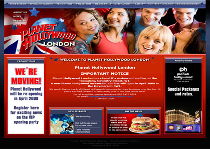 Planet Hollywood London