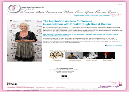 Inspiration Awards - Breakthrough Breast Cancer